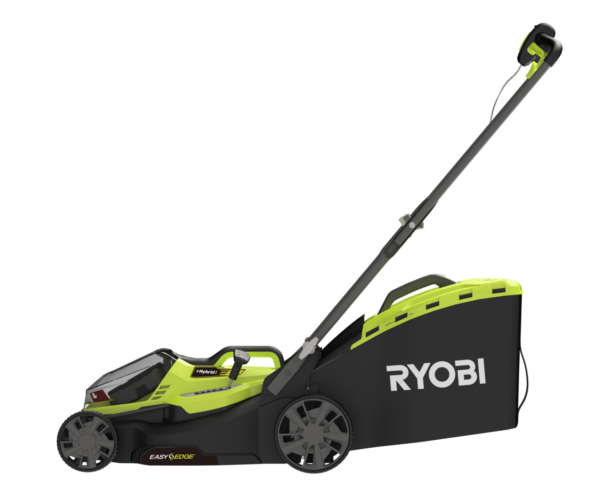 Akku-Rasenmäher RYOBI RY18LMH37A-250 Hybrid 18V, 2×5 Ah, Schnittbreite 37 cm