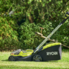 Akku-Rasenmäher RYOBI RY18LMH37A-250 Hybrid 18V, 2×5 Ah, Schnittbreite 37 cm