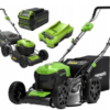 Akku-Rasenmäher mit Radantrieb 46 cm 40 V – GREENWORKS, 4,0 Ah Akku + Ladegerät (GD40LM46SPK4)