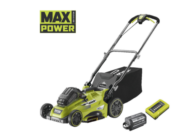 Akku-Rasenmäher RYOBI RLM36X41H60PG 36 V, Schnittbreite 40 cm, 1× 6 Ah Akku