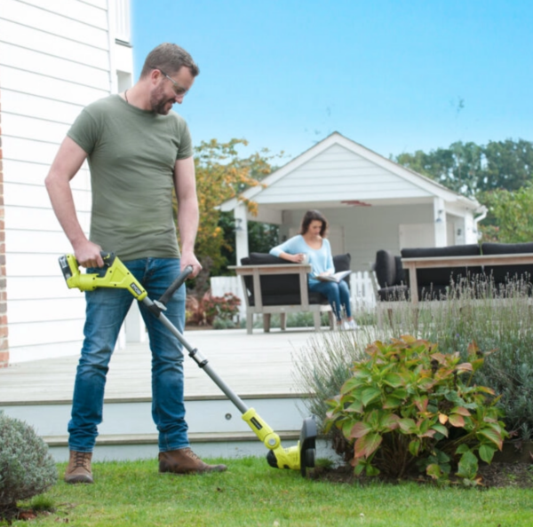 Hybrid-Akku-Rasentrimmer RYOBI ONE+ RLT1831H25F 18 V, Schnittbreite 30 cm, 1× 2,5 Ah Akku