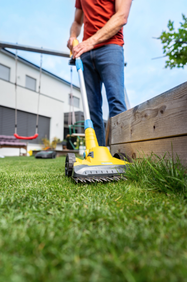 Akku-Rasentrimmer GLORIA FineCut 18 V, Schnittbreite 25 cm