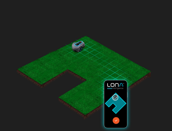 Kabelloser Mähroboter GARDENA Smart Sileno Free – bis 1.200 m², ohne Begrenzungskabel