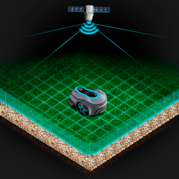 Kabelloser Mähroboter GARDENA Smart Sileno Free – bis 1.200 m², ohne Begrenzungskabel