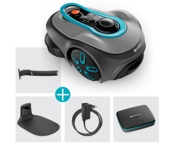 Kabelloser Mähroboter GARDENA Smart Sileno Free – bis 1.200 m², ohne Begrenzungskabel