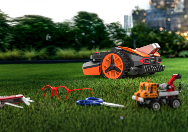 Vernetzter Mähroboter WORX Landroid Vision WR206E – bis 600 m², ohne Begrenzungskabel