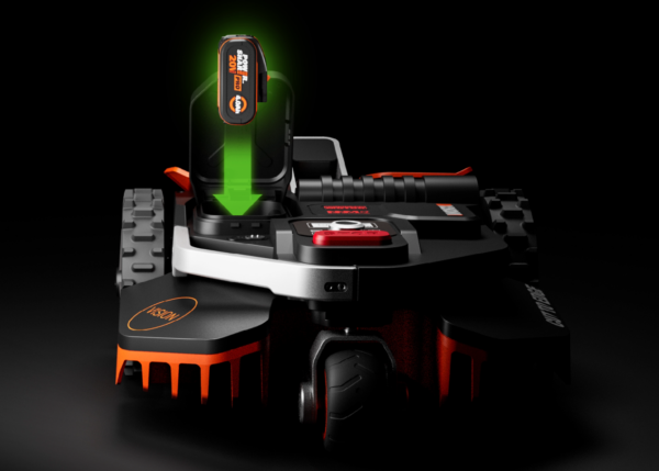 Vernetzter Mähroboter WORX Landroid Vision WR206E – bis 600 m², ohne Begrenzungskabel