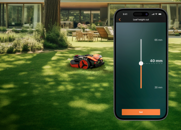 Vernetzter Mähroboter WORX Landroid Vision WR206E – bis 600 m², ohne Begrenzungskabel