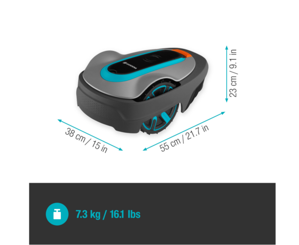 Vernetzter Mähroboter GARDENA SILENO city – bis 580 m²
