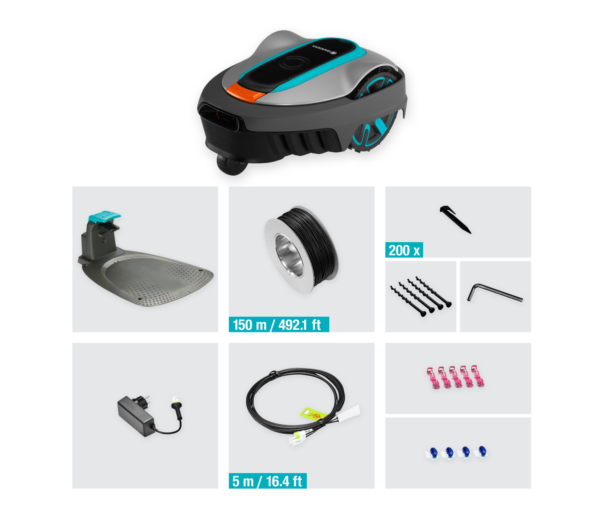 Vernetzter Mähroboter GARDENA SILENO city – bis 580 m²