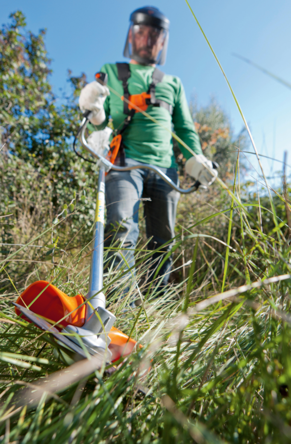 Benzin-Motorsense STIHL FS 55, 27,2 cm³, Schnittbreite 42 cm