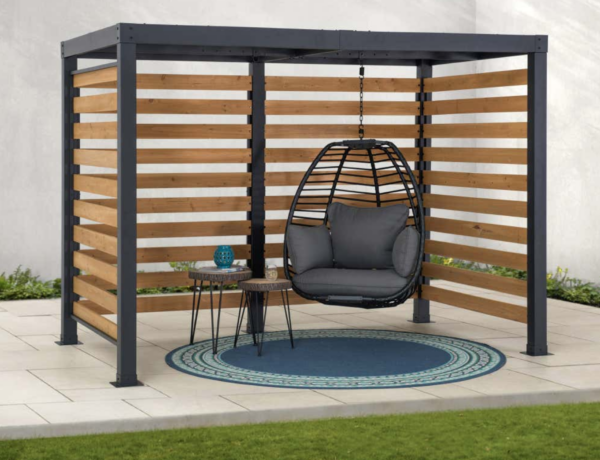 Pergola MARAO von Sunjoy, Außenmaße 3,1 × 1,9 m