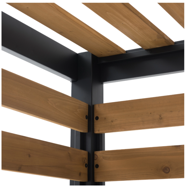 Pergola MARAO von Sunjoy, Außenmaße 3,1 × 1,9 m