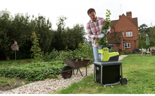 Elektrischer Gartenhäcksler RYOBI RSH3045U, 3000 W