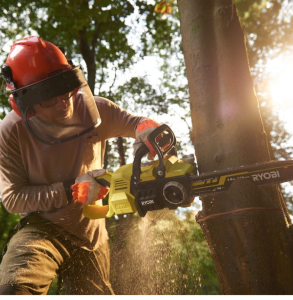 Akku-Kettensäge RYOBI RY36CSX35A-150, 36 V, 35 cm Schwert