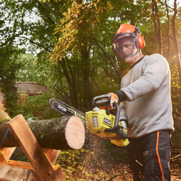 Akku-Kettensäge RYOBI RY36CSX35A-150, 36 V, 35 cm Schwert