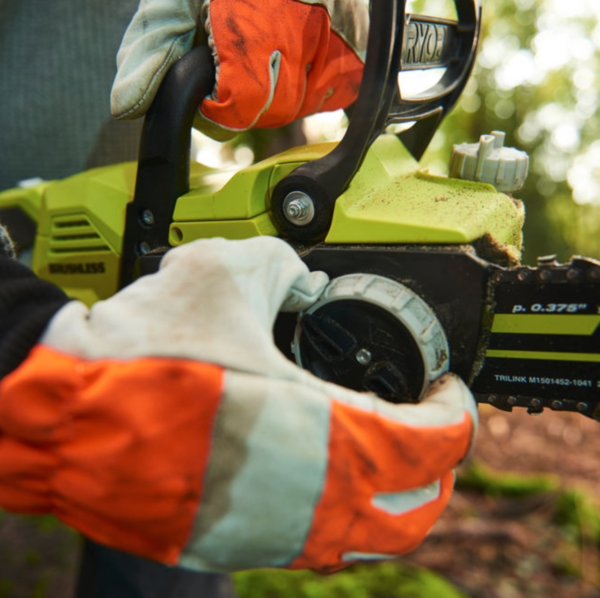 Akku-Kettensäge RYOBI RY36CSX35A-150, 36 V, 35 cm Schwert