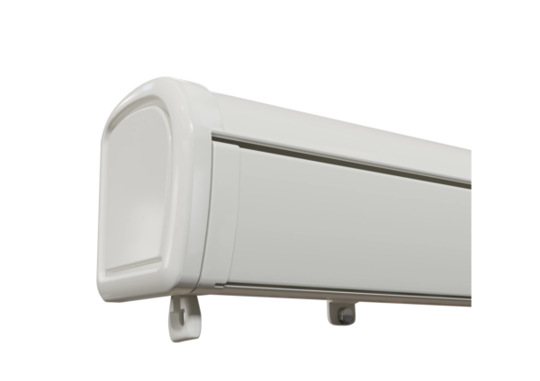 Motorisierte Gelenkmarkise ZEFIR1, 3,95 × 3,0 m, Weiß