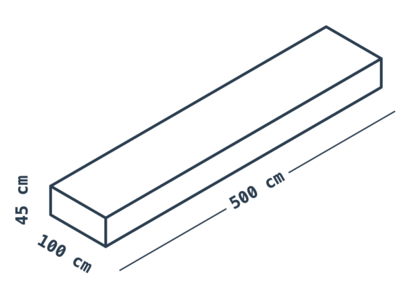 Motorisierte bioklimatische Alu-Pergola Grau 2900 Ménéa 5×3 m mit LED – GREEN OUTSIDE