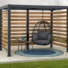 Pergola MARAO von Sunjoy, Außenmaße 3,1 × 1,9 m