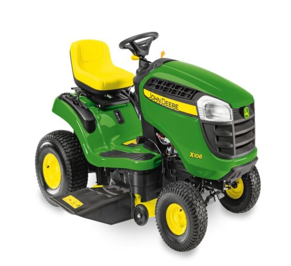 Aufsitzrasenmäher  John Deere X106 – 107 cm Schnittbreite
